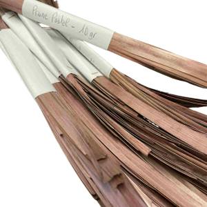 Flattened Rye Straw - Pastel Plum - 10 gr