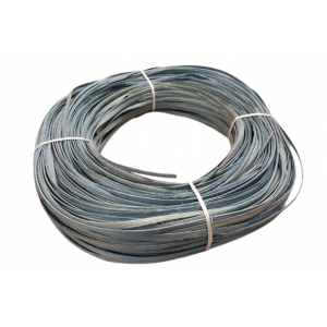 Flat oval rattan core blue in coil 250 g