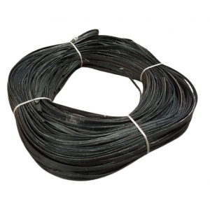 Eclisse de rotin noire en couronne 250 g