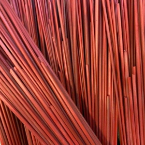 Salmon-colored rye straw - 50g