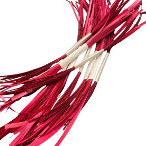 Flattened Rye Straw - Bordeaux - 10g