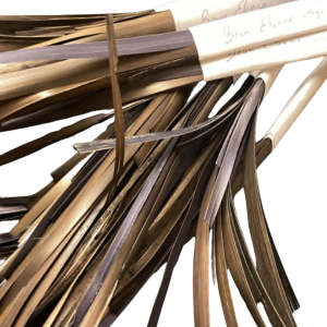 Paille de seigle Aplanie - Brun ébène - 10 gr