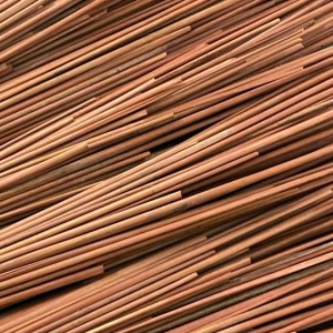 Paille de seigle couleur Prune Clair - 50 gr