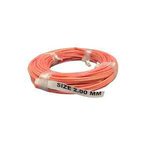 Moelle de rotin Rose - 2 mm en couronne 20 gr