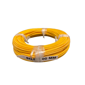 Moelle de rotin Jaune - 2 mm en couronne 20 gr