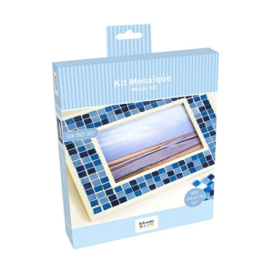 Kit mosaïque cadre bleu Artemio