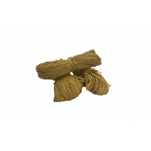 Raffia color yellow roll 50 g