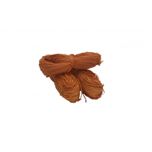 Raffia color orange roll 50 g