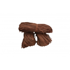 Raffia color dark brown roll 50 g