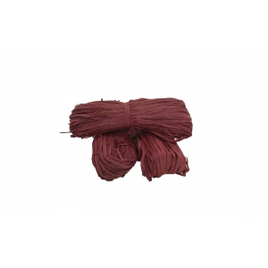 Raffia color garnet roll 50 g