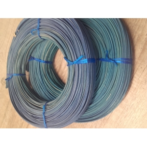 Moelle de rotin bleu foncé 2 mm en couronne 250 g