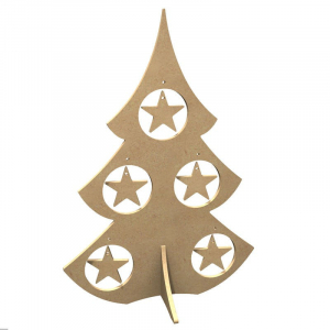 Fir tree with star 38 cm