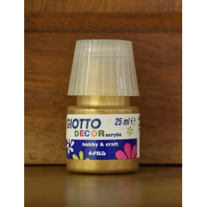 Gold Matte Acrylic Paint - 25ml