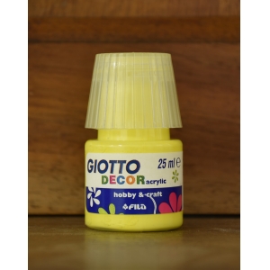 Yellow Matte Acrylic Paint  - 25ml