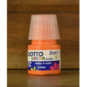 Orange Matte Acrylic Paint - 25ml