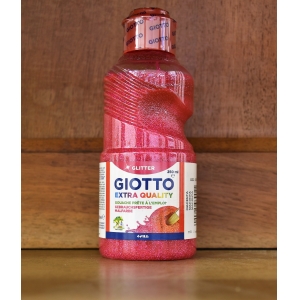 Glitter Magenta Gouache Painting - 250 ml