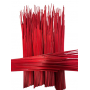 Paille de seigle couleur rouge - 50g