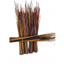 Paille de seigle multicolors - 50g