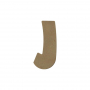 Lettre "J" - 15 cm