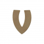 Lettre "V" - 15 cm
