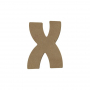 Lettre "X" - 15 cm
