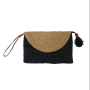 Paris crochet pouch - black