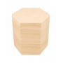 Hexagonal wooden boxes - 3 pieces