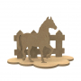 Décoration 3D - cheval