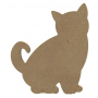 Figurine Chat naïf - 15 cm