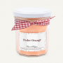 Jam Jar Candle - Peach Orange