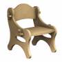 Chaise enfant en bois à décorer