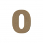 Chiffre 0 - 8 cm