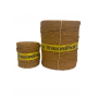 Paper yarn "ocre foncé" in roll 6 or 2.1 kg about