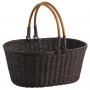 Brown rattan basket