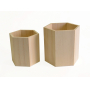 Lot de 2 pots à crayons