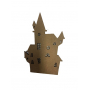 Chateau halloween en bois