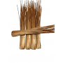 Paille de seigle couleur vieillie n° 3 - 50 gr