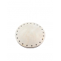 Fond rond 12 cm - bouleau