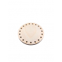 Fond rond 9 cm – bouleau