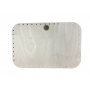 Fond rectangle arrondi 30/20 cm – bouleau