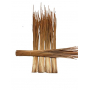 Paille de seigle couleur vieillie N°1 - 50 gr