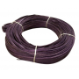 Flat oval rattan core purple in coil 250 g