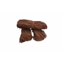 Raphia marron foncé pelote de 50 gr