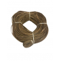 Flat oval rattan core bronze in coil 250 g