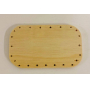 FOND RECTANGLE ARRONDI 13/8 CM CONTREPLAQUE