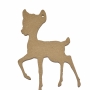 Bambi en bois - 15 cm