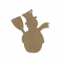 Figurine Bonhomme de neige - 10 cm