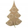 Sapin de 38 cm avec boule