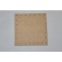 FOND CARRE 11 /11 CM 24 trous