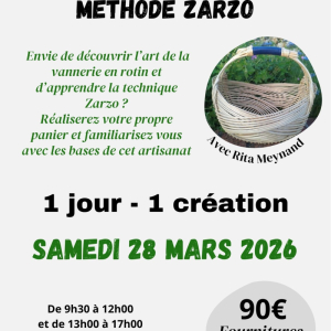 1 day rattan basketwork course - Zarzo method